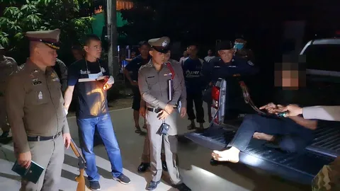 ลุงหลอนกลัวคนจะมาฆ่า ยิงเพื่อนบ้านดับ ด.ญ. วัย 12 โดนลูกหลงเจ็บ