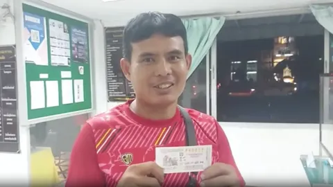 หนุ่มบุรีรัมย์ดวงเฮงถูกรางวัลที่ 1 รับ 6 ล้าน เผยไม่ได้ฝัน แค่ชอบเลข 19