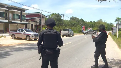 คนร้ายซุกระเบิด บึมชุดสืบ สภ.ทุ่งยางแดง ขณะออกปฏิบัติหน้าที่ เจ็บ 4 ราย