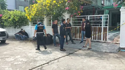 ปล้นบ้านชาวจีนที่พัทยา ปืนจ่อหัว จับมัดมือมัดเท้า ถอดวงจรปิด กวาดไป 1 ล้าน