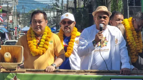 เลือกตั้ง 66 : พรรคประชาชาติหาเสียงนราธิวาส “ทวี” มั่นใจคว้าชัยชายแดนใต้