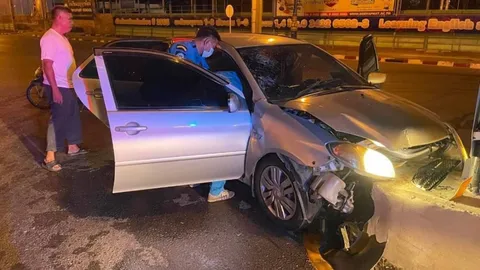 สุดเศร้า "คุณพ่อ" เบียร์ เดอะวอยซ์ ประสบอุบัติเหตุรถชนเสาไฟฟ้า เสียชีวิต