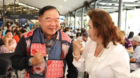 เลือกตั้ง 66 : “ลุงป้อม” ยันสุขภาพพร้อม เพลงไม่รู้ ไม่รู้ ฮิต บอกเพิ่งไปเต้นมา