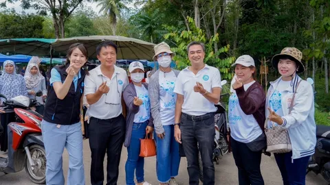 เลือกตั้ง 2566 : "มาร์ค-ตั๊น" ลุย "สงขลา" ช่วย "ศิริโชค" ปลุกเลือดสีฟ้า