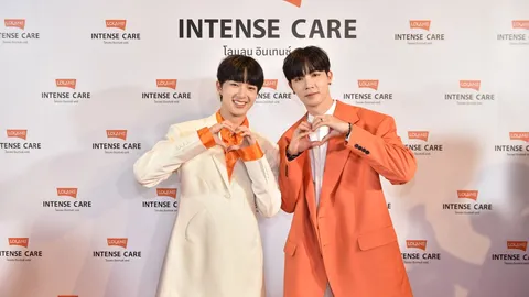 ปังสุดฉุดไม่อยู่ ซี-นุนิว คู่จิ้นแห่งปี คว้างานพรีเซนเตอร์คู่ FC กรี๊ดสนั่น