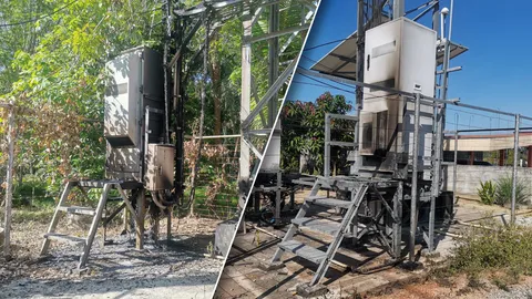 คนร้ายป่วนหนักเผาเสาส่งสัญญาณมือถือ 7 อำเภอ 16 จุดในพื้นที่ปัตตานี