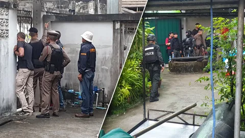 ปฏิบัติการปิดล้อม "หนุ่มคลั่งยา" ยิงปืนกลางเมืองระยอง ยังไม่เป็นผล