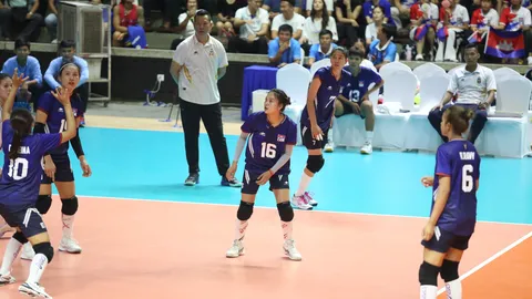 ด่วน "กัมพูชา" ถอนตัว "วอลเลย์บอลหญิง" ซีเกมส์ 2023 รอบจัดอันดับ