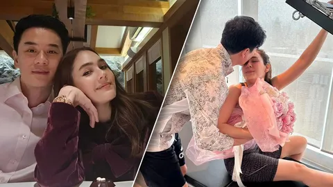 ชมพู่ เล่าโมเมนต์ควง น็อต ดินเนอร์ฉลองแต่ง 8 ปี แต่เจอ น้องพายุ ตามกลับบ้าน