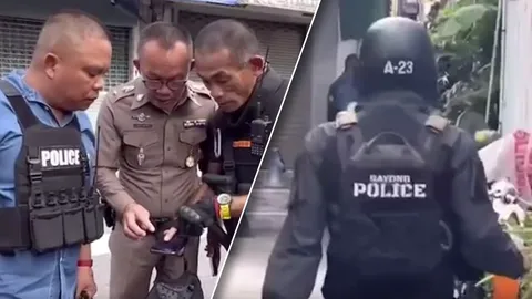 ครบ 24 ชั่วโมง หนุ่มคลั่ง ยิงปืนกลางเมืองระยอง ยังเก็บตัวเงียบ ตร.ยึดหลักการเจรจา