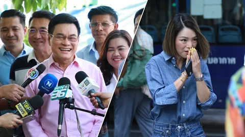 “จุรินทร์” นำทีม ปชป. สังเกตการณ์เลือกตั้ง-"มาดามเดียร์" ตื่นเต้น รอลุ้นผล (คลิป)