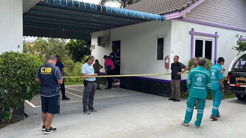 ฆ่านักธุรกิจจีน แทงไม่ยั้ง 20 แผล ทิ้งศพคารีสอร์ตดังเมืองตรัง