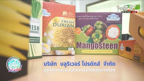 SME ต้องขยาย ตอน บริษัท บลูริเวอร์ โปรดักส์ จำกัด ผู้นำผักและผลไม้อินทรีย์ไทยสู่ตลาดโลก