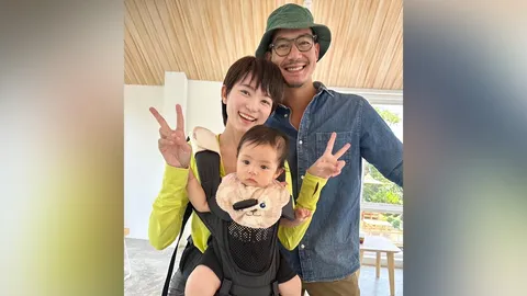 เวียร์-วิกกี้ ถ่ายภาพครอบครัว น้องวิริน อายุครบ 5 เดือนแล้วจ้ำม่ำสุดๆ 