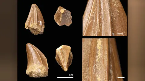 ศึกษาฟอสซิลของโมซาซอร์ที่มีฟันประหลาด
