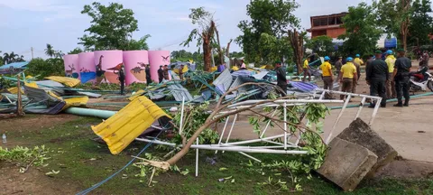 สั่งปิดโรงเรียนวัดเนินปอ 1 วัน เหตุหลังคาโดมพังทับเด็ก ผอ.ยันเป็นเหตุสุดวิสัย