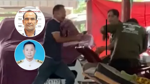 ลุงหัวร้อนบุกเคลียร์เพื่อนบ้าน ปมเผาฟางทำต้นไม้เฉา ก่อนชักปืนยิงดับ (คลิป)