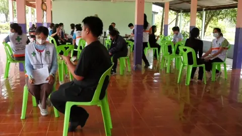กรมสุขภาพลงพื้นที่เยียวยาจิตใจครู นร.พิจิตร เหตุพายุพัดโดมถล่มทับตาย 7 ศพ