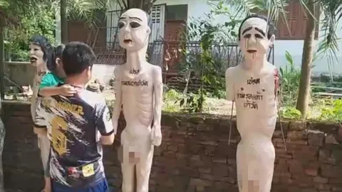 แห่ทัวร์นรกภูมิวัดจอมแจ้ง ดูเปรตหน้าคล้ายลุง ยันไม่เกี่ยวการเมือง