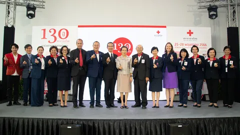 สภากาชาดฯ จัดงาน “130 ปี สภากาชาดไทย องค์กรด้านมนุษยธรรม”