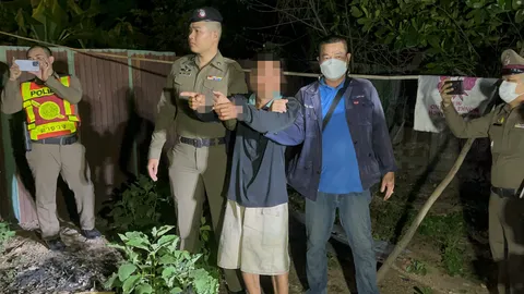  ลุงปืนดุฆ่าเพื่อนบ้าน ลูกซองซัดดับคาโต๊ะอาหาร อ้างสุดทนโดนขโมยไก่ 