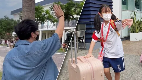 เมย์ น้ำตาซึมมาส่ง น้องมายู ไปชะอำ กรรชัย โบกมือให้ลูกจนลับตา (คลิป)