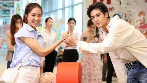 หวานทะลุจอ "ออกัส" ร้องเพลงจีบ "พีพี" กลางห้างใน “รักสุดใจ ยัยตัวแสบ”