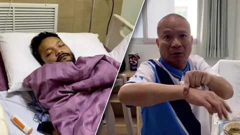 เมียหม่ำ ตัดพ้อปีนี้ไม่รู้เป็นอะไรคนในครอบครัวทยอยเข้าโรงพยาบาล (คลิป)