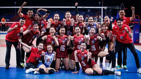 "2 วอลเลย์บอลหญิงไทย" ติดท็อป 10 สถิติยอดเยี่ยม "เนชันส์ ลีก 2023" สัปดาห์แรก 