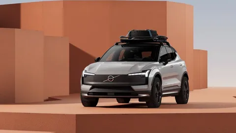 เปิดตัวรถยนต์ไฟฟ้า Volvo EX30 ชาร์จเต็มวิ่งไกล 460 กิโลเมตร 