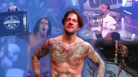 "ซีเอ็ม พังก์" : หนีจากจุดสูงสุดของวงการมวยปล้ำ WWE มาเจ็บตัวจริงๆ ที่ UFC