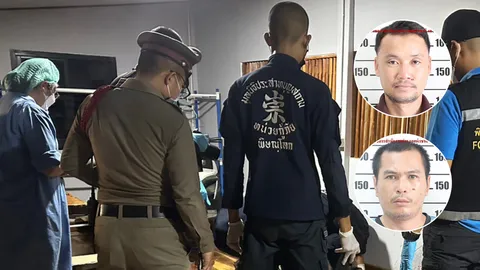 หาว่าเป็นชู้เมีย หนุ่มวัดโบสถ์ลากปืนกล ยิงเพื่อนดับคาบ้าน 2 ศพ 