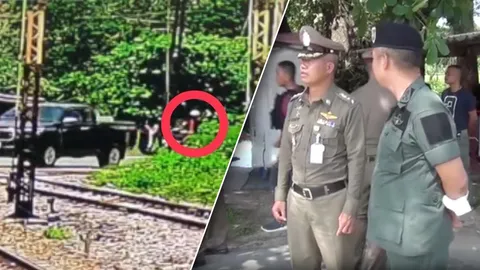 วงจรปิดจับภาพโจรใต้ยิงตำรวจดับคาป้อมรถไฟ คาดฝีมือ 3 แกนนำเคยถล่มโรงพักนาประดู่ (คลิป)
