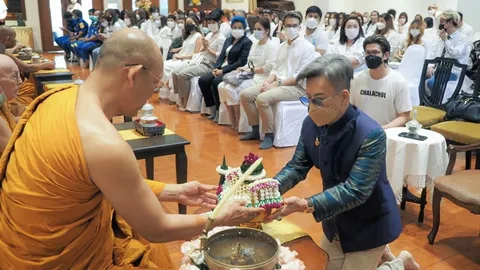 ฉลองอายุวัฒนมงคล "สมศักดิ์ ชลาชล" ณ วัดพระราม 9 กาญจนาภิเษก