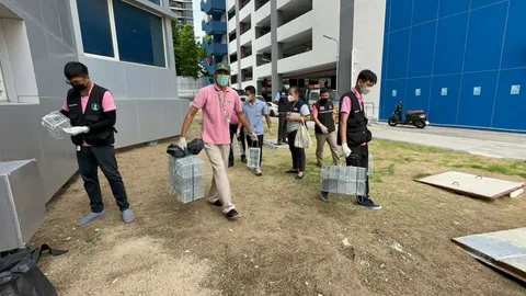 บช.ก. ปฏิบัติการกวาดล้าง กองทัพ "หนู" ในหน่วย วันแรกจับได้แล้ว 61 ตัว