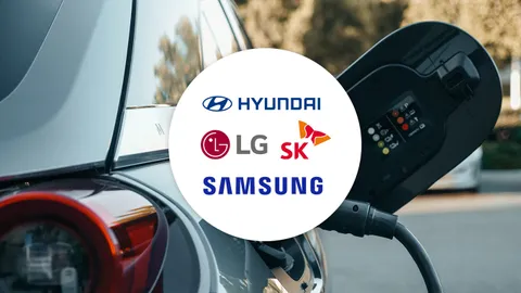 Hyundai-Samsung-SK-LG 4 แชโบล ผนึกกำลัง ดัน EV เกาหลีใต้ แข่งขันสู่ท็อปโลก