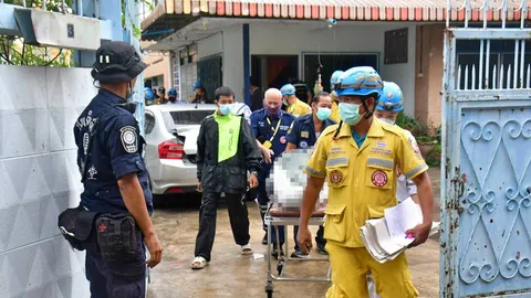 แฉมรดก 60 ล้าน ปมฆ่าคลั่ง 3 ศพ น้าเขยมือปืนรัวโหดนับ 10 นัดใส่หลานสาว-ชาย แล้วยิงหัวตาม