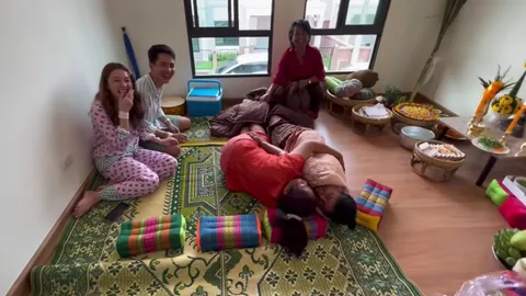 แอน อรดี-บอย ศิริชัย ขึ้นบ้านใหม่ ย่า-ยายทำพิธีเรียกลูก ฝันดีมีแต่เลข 2