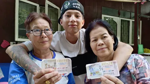 คนเชียงใหม่เฮงอีกแล้ว ป้าแหวว อสม.บ้านปากกอง ถูกรางวัลที่ 1 ได้รางวัล 6 ล้าน