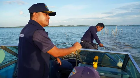 ประมงปากพะยูน วอนชาวบ้านอย่าทำประมงผิดกฎหมายในเขตอนุรักษ์ หมู่เกาะสี่เกาะห้า
