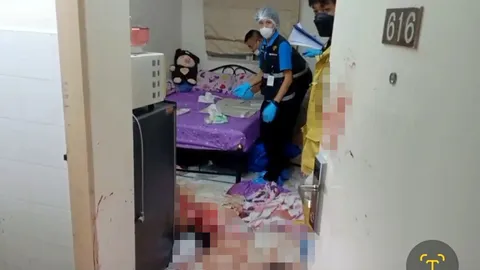 แทงยับ 13 แผล ดับคาห้องพัก สาวพีอาร์ รวบทันหนุ่มมือมีดอ้างฉุนถูกด่าเหม็นบุหรี่
