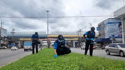 โจ๋กระทุ่มแบน! ขี่จยย.เขม่นกัน ยิง-บึมดับ 1 เจ็บ 1