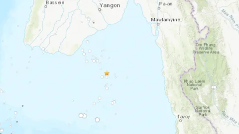 พม่าสุดระทึก แผ่นดินไหวแรงในทะเลอันดามัน สั่นสะเทือนถึงหลายรัฐ