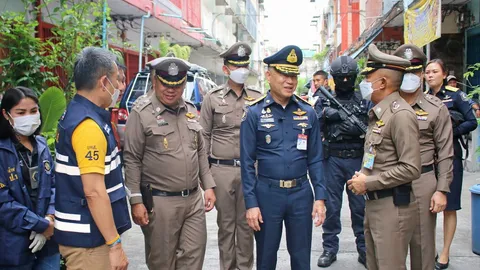 ทลายแก๊งยา ยึดทรัพย์ 25 ล้านบาท ปูพรมค้น 21 จุดฝั่งธน สกัดระบาดในชุมชน