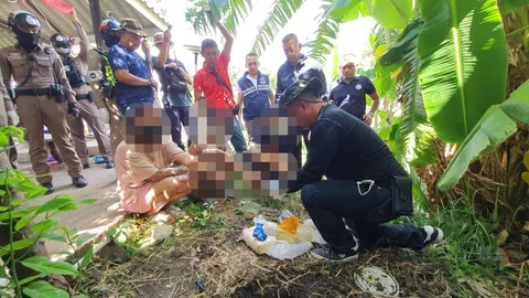 ตร.ลพบุรี รวบนักค้ายารายใหญ่ ทำทีค้าวัวราคาแพงฟอกเงิน พบซ่อนยาไว้รอบบ้าน