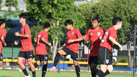 “ทีมชาติไทย ยู-17” ติวเข้มก่อนปะทะโสมขาว - “ธีรภัทร” เชื่อ ดับซ่า "เกาหลีใต้" ได้แน่
