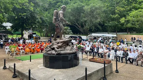 บวงสรวงเจ้าแม่นางนอน 5 ปีเหตุถ้ำหลวง ทำบุญให้จ่าแซม น้องดอม ผู้ว่าฯ ณรงค์ศักดิ์