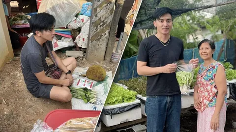 ส่องชีวิต โก โกสินทร์ หลังขายผักในตลาด ล่าสุดปลูกขายเอง คนแห่ตามซื้อเพียบ