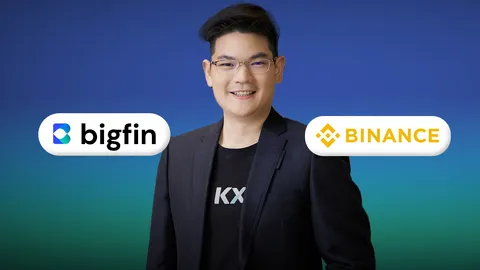 KX เครือ KBank ยกระดับ Bigfin เครื่องมือติดตามพอร์ตคริปโต เชื่อมต่อ Binance รองรับนักลงทุนทั่วโลก 