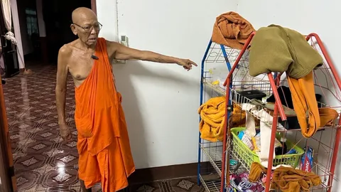 มิจฉาชีพปลอมเป็นพระ ฉกเงินเจ้าอาวาส 1.8 แสน ใส่ซองทำบุญวัด 500 